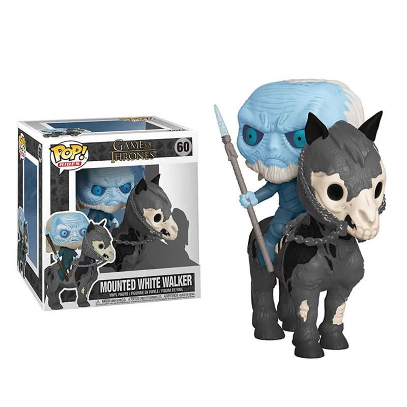 Фигурки из игры престолов Funko Pop фигурки ночного короля белые ходунки #60 виниловые