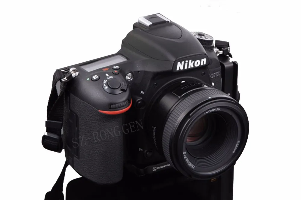 YONGNUO YN 50 мм f/1.8 AF объектив yn50mm диафрагма автофокусом большой апертурой для цифровых зеркальных фотокамер Nikon Камера как AF-S 50 мм 1.8 г