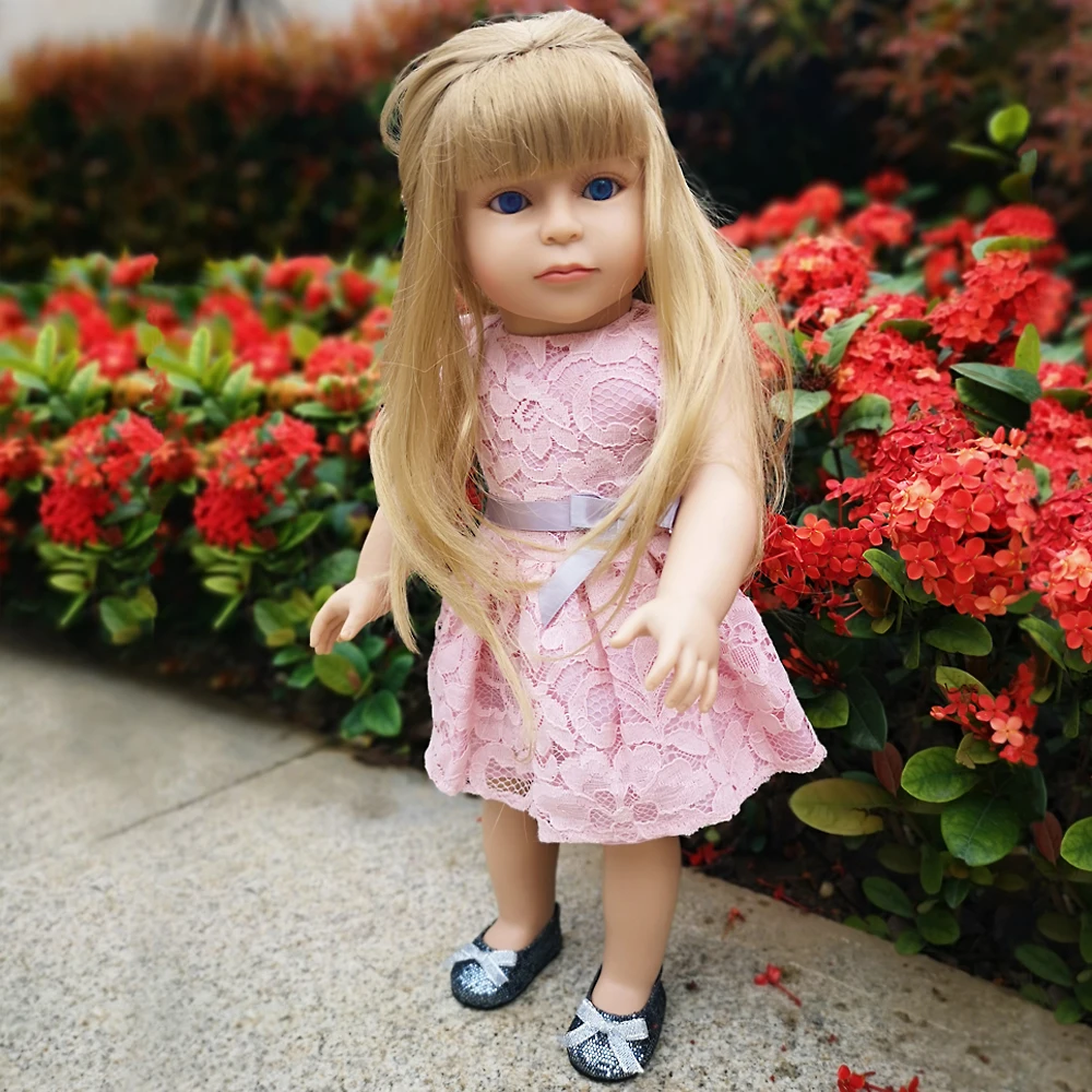 

OtardDolls Wholesale 45cm soft Silicone Vinyl Baby Reborn Dolls adorable Handmade Kids Princess Toys Children bonecas bjd doll