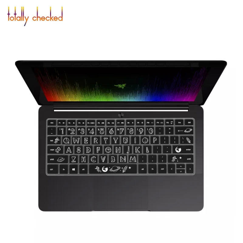 Силиконовый чехол для клавиатуры ноутбука протектор Razer Blade Stealth 4K RZ09 12 5''|Чехлы