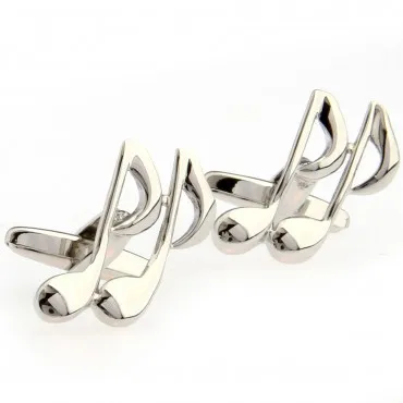 Модная запонка для музыкальных заметок 1 пара большая акция|cufflink cuff|cuff linksmusic note
