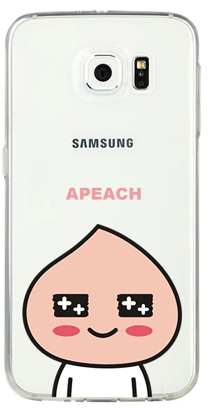 For samsung S8 s6 s7 edge s4 s5 s3 C5 C9 note3 note4 note5 Friends Korea Cartoon Characters Phone case Lovely bear duck TPU |