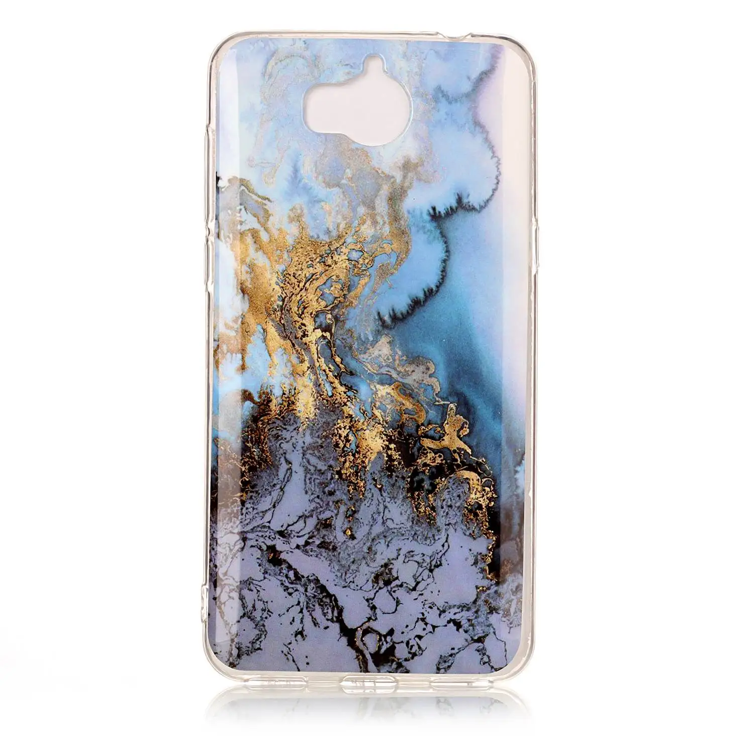 Luxury Marble Stone Case For Huawei Y6 2017 mya l22 l11 l41 Soft Silicone Back Covers Y5 Phone Cases |