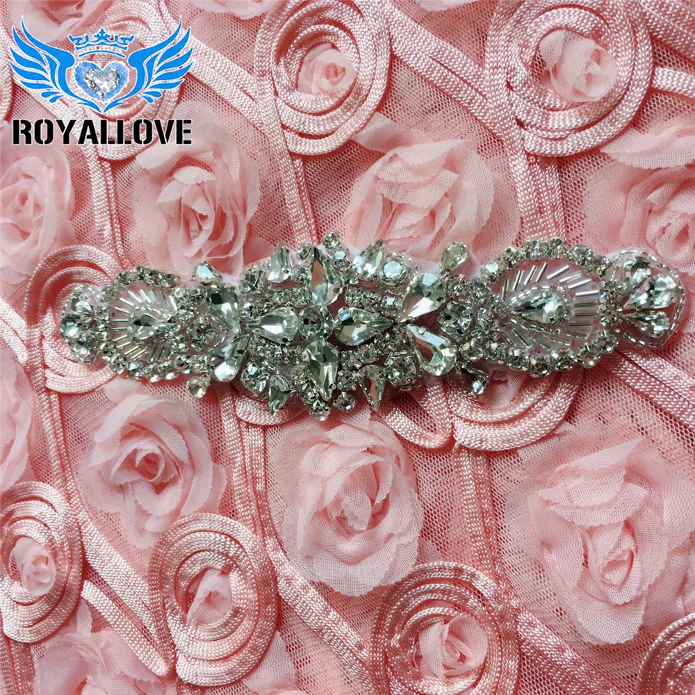 30 шт. оптовая продажа ручная работа свадебное платье пояс стразы аппликации