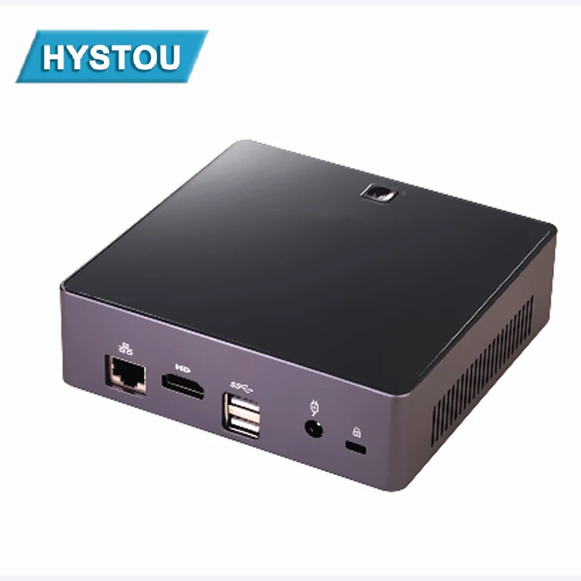 8 го поколения Intel Core i7 8550U i5 8250U четырехъядерный ниточный HYSTOU Nuc Мини ПК Windows 10 DDR4L RAM