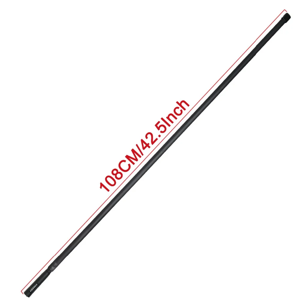 SMA-Male Двухдиапазонная VHF UHF 144/430Mhz Складная CS тактическая антенна для TYT MD-380 Wouxun охотничья ветчина CB рация