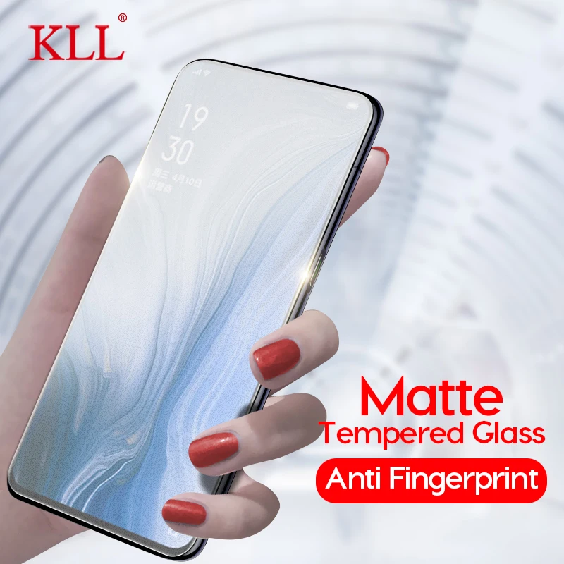 Матовое закаленное стекло без отпечатков пальцев для OPPO Reno Z 10x Zoom K3 A9x A1k Защита