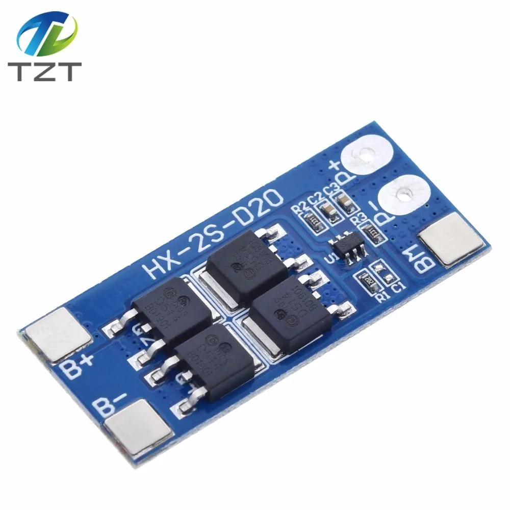2S 10A 7,4 V 18650 Защитная плата для литиевых батарей 8,4 V сбалансированная функция/Защита от перезаряда