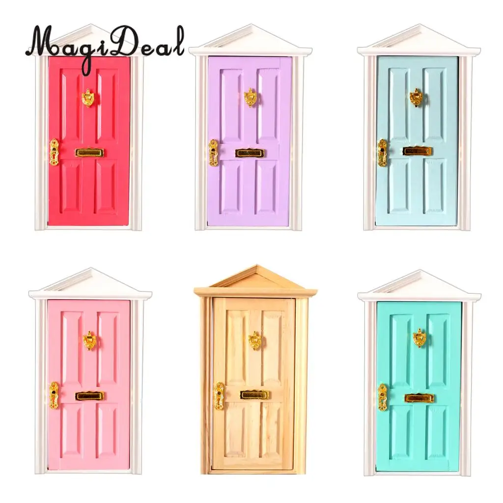 MagiDeal кукольный домик в масштабе 1/12 миниатюрный деревянный прорезыватель 4 панели