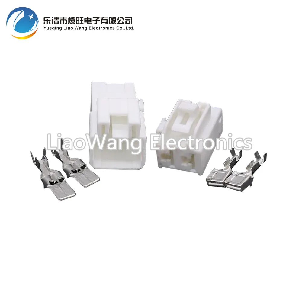 5 компл./лот 2 Pin женский и мужской автоматический провод электронный разъем с