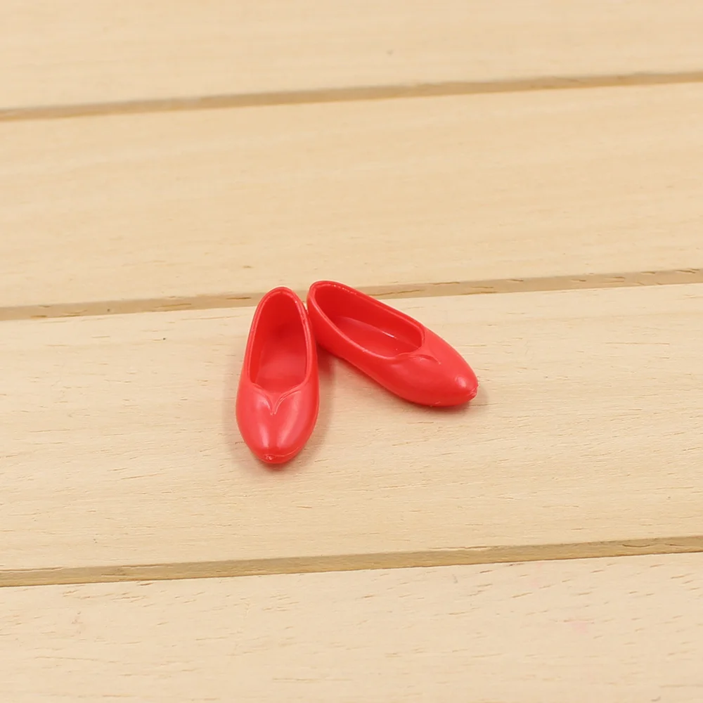 Blyth ICY Licca Body Rubber Flat Shoes Red Pink White Suitable for DIY Free Shipping