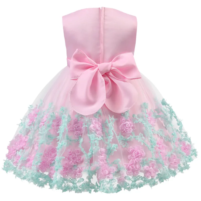 AiLe Rabbit/новое платье для девочек принцессы с бантом детская одежда детское