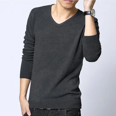 Женский свитер с V образным вырезом длинным рукавом|sweater women|sweater pulloversweater love |