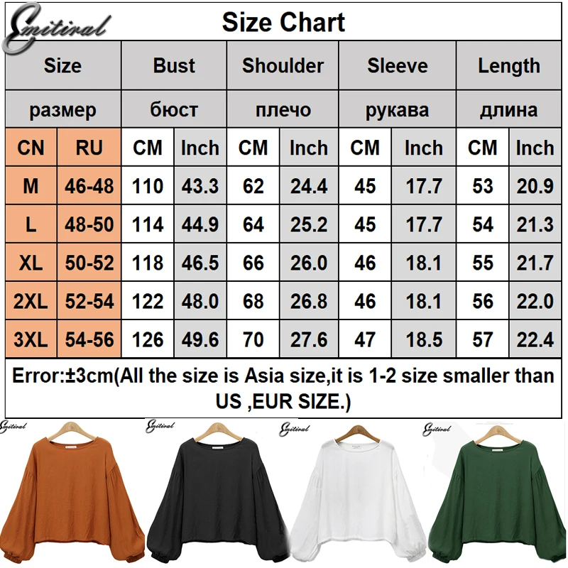 Emitiral 2017 осенние женские рубашки простые с длинными рукавами круглым вырезом топы