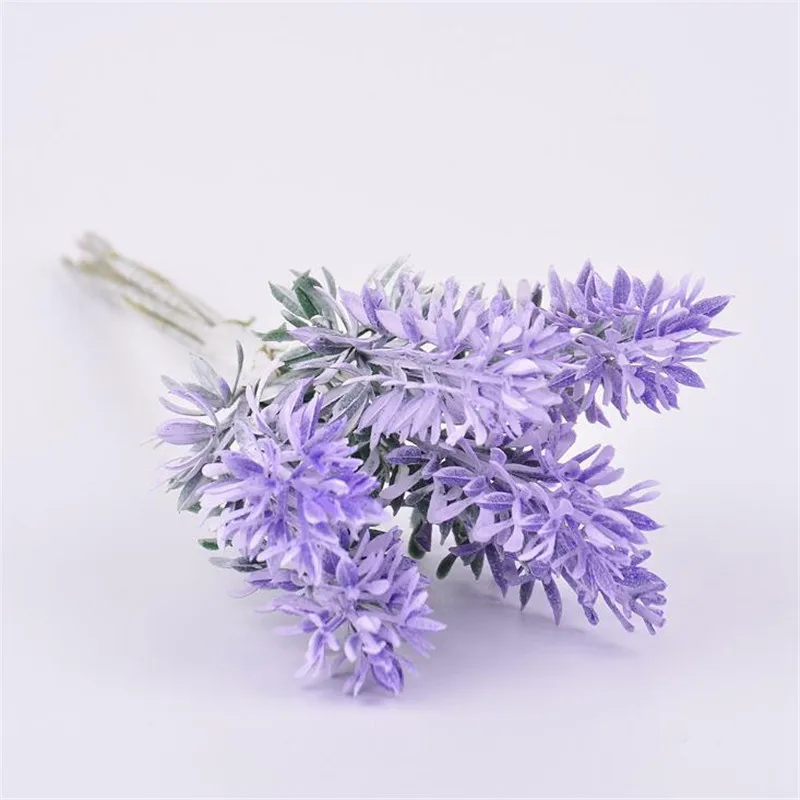 5Bundle Artificial Lavender Flower Head Home Party Decoration Wedding Star Cloth Flowers Wall Suppliers Garden DIY | Дом и сад