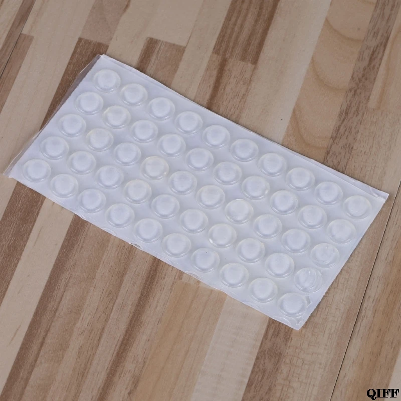 50Pcs Door Stops Stopper Silicone Cabinet Self Adhesive Bumper Damper Buffer Pad Mar28 | Обустройство дома