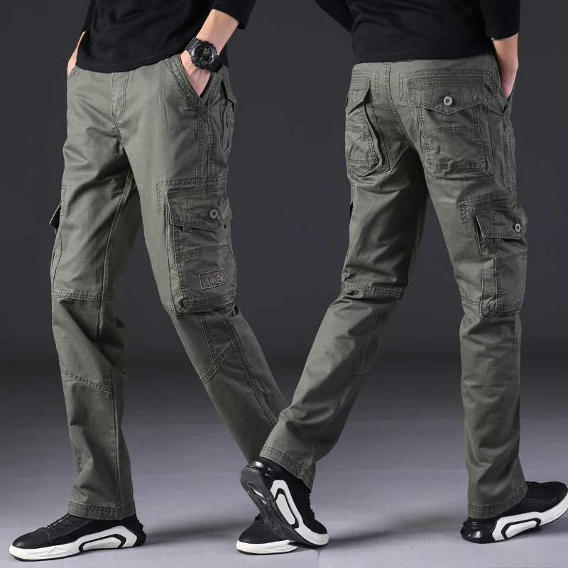 

Men Army Cargo Joggers Tactical Pants Sweatpants Streetwear Pantalones Hombre Working Clothes Parkour Military Pants Trousers