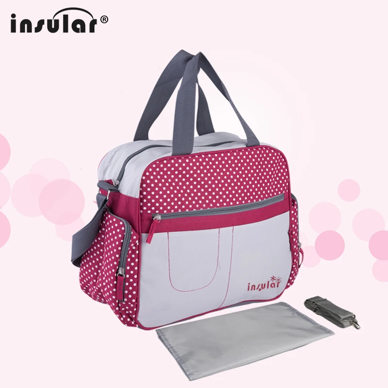 Insular Multi-function mummy bag shoulder his mother packages in large capacity from to child out for the delivery | Багаж и сумки