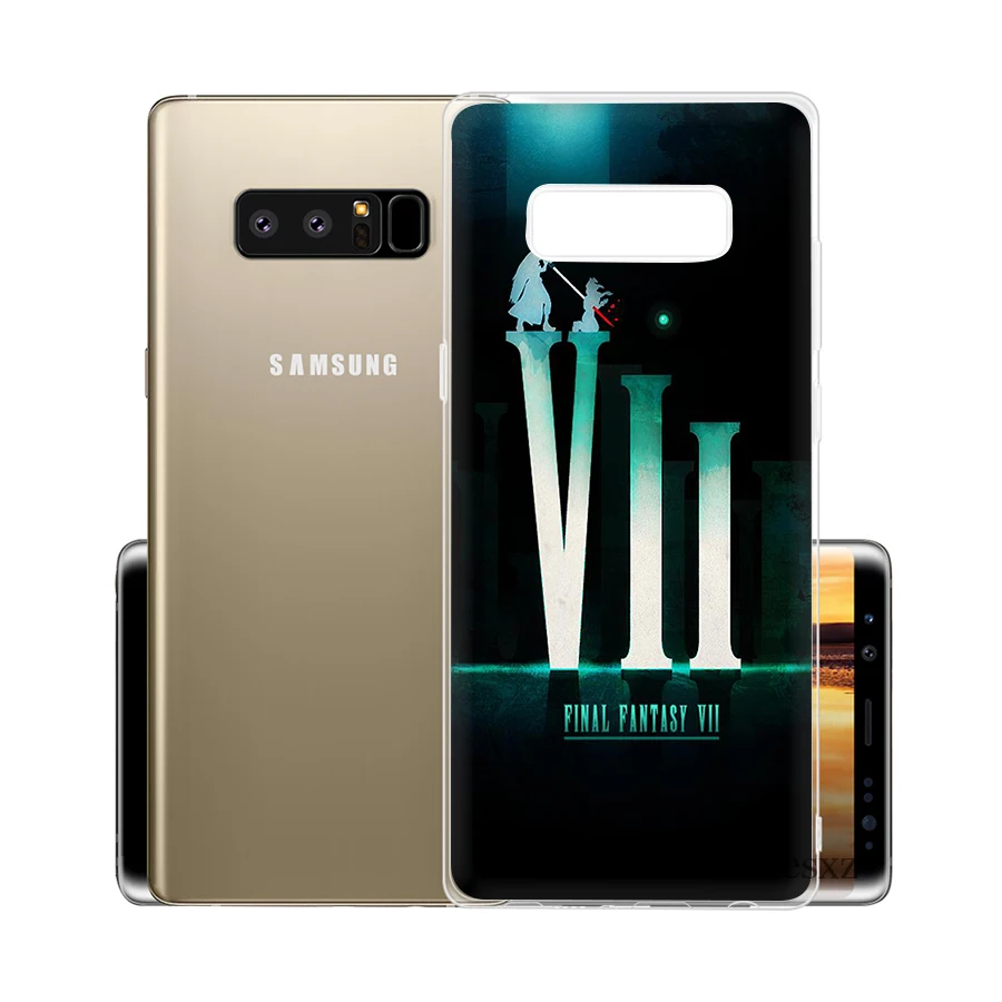 Final Fantasy VII FF7 чехол для телефона Samsung Galaxy S7 Edge S8 S9 Plus Note 8 9|Чехлы-накладки| |