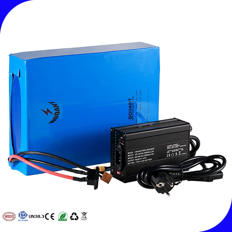 Мощный 3000 W 72 V 20Ah Электрический велосипед батарея для телефон panasonic 60 V 52 V 48 V 36 V 1000 W 1500 W скутер литиевая батарея+ 5A зарядное устройство