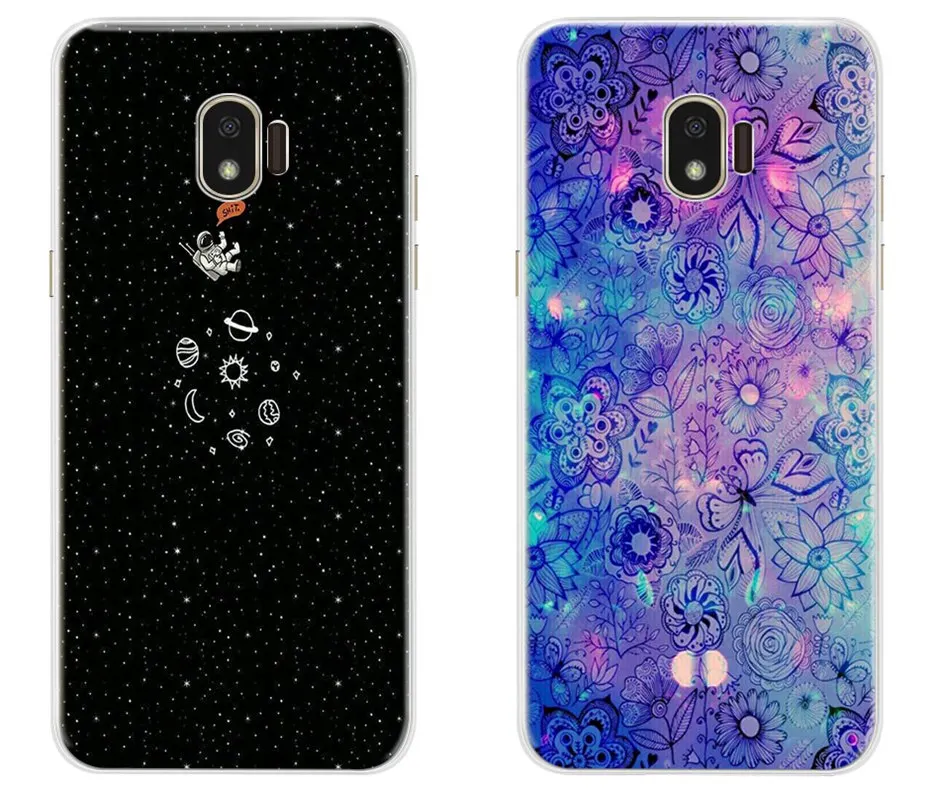 Чехол с рисунком для Samsung Galaxy J2 J250 SM-J250F Мягкий силиконовый чехол для задней панели телефона для Samsung J2 Pro J2Core J260F чехол
