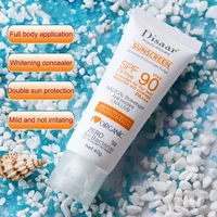 sunblock whiten cream waterproof long lasting face body skin anti uv skin moisturizing and moisturizing spf90 sunscreen