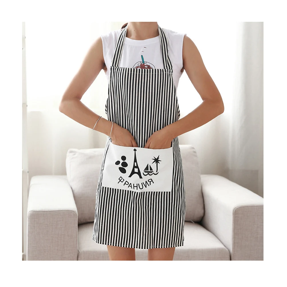 Регулируемый шеф повар Кухня фартук с карманом для взрослых дома Пособия по