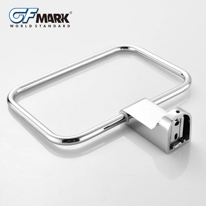 GFmark квадратные кольца для полотенец настенные аксессуары ванной комнаты кольцо