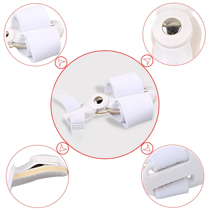 2019 1pcs Toe Hallux Valgus Orthosis Toes Corrector Foot Thumb Aligner Support Bunions Repair Care Separator | Красота и здоровье