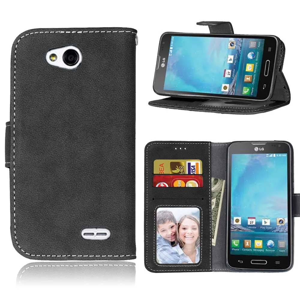 Кожаный флип чехол-кошелек для LG Optimus L90 D405N Dual D410 чехол для телефона s с держатель для карт чехол с функцией стойка чехол для LG L90