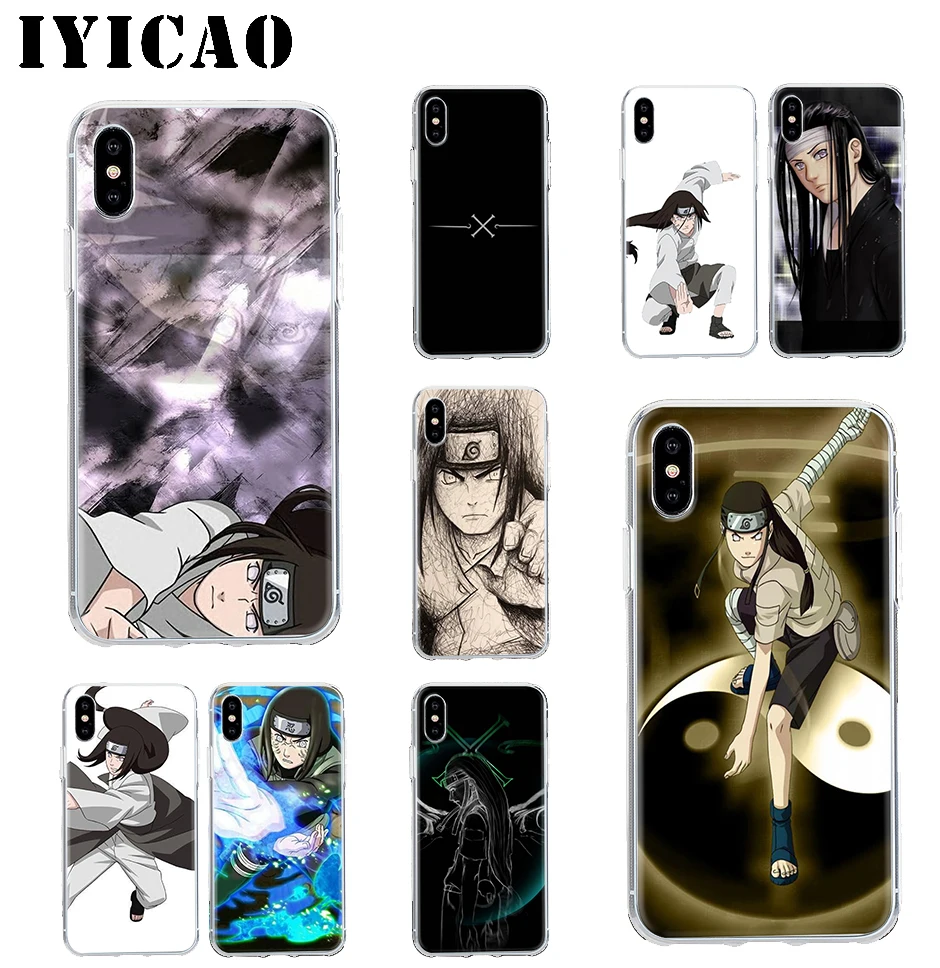 IYICAO Neji Hyuga Жесткий Чехол для iPhone 4 4S 5 5S Se 6 7 7plus 8 8Plus X XS MAX XR 6s Plus 11 pro max|Чехлы-накладки|