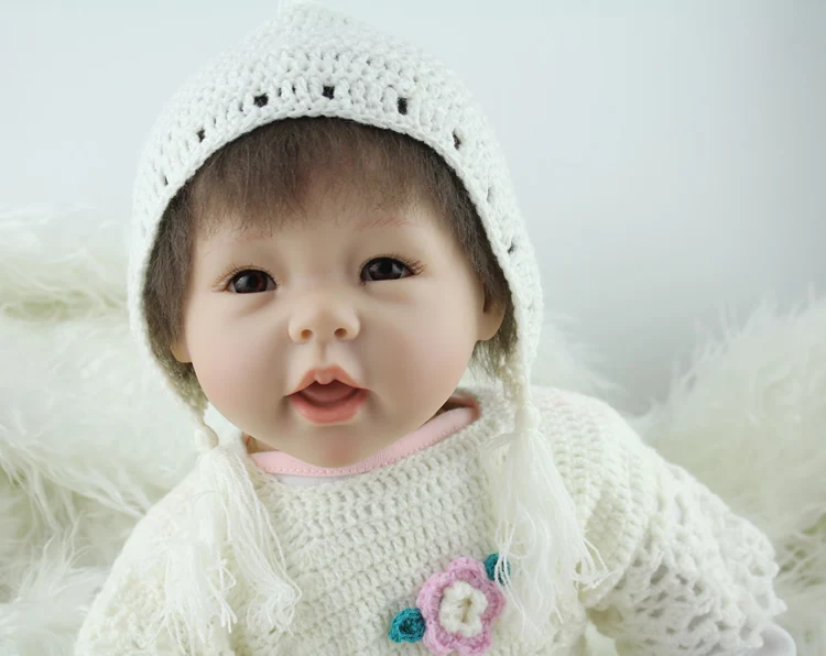 Bebely Reborn Lifelike Силиконовые reborn Реалистичная кукла полностью винила тела bonecas