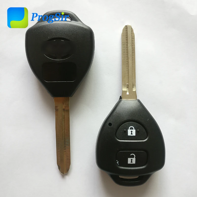 2 кнопки, 3 кнопки 4 кнопки головка ключа для Toyota с лезвие toy43