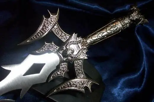 S3506 лезвие бога войны II меч ромб перфорированный KRATOS хаоса W STAND 15&quot | Игрушки и