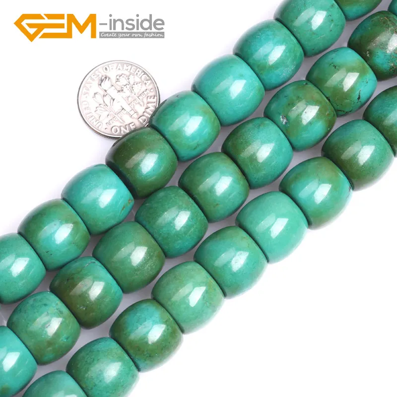 

Rondelle Heishi Vintage Old Turquoises Natural Stone Spacer DIY Jewelry Making Beads Strands 15" Gem-inside