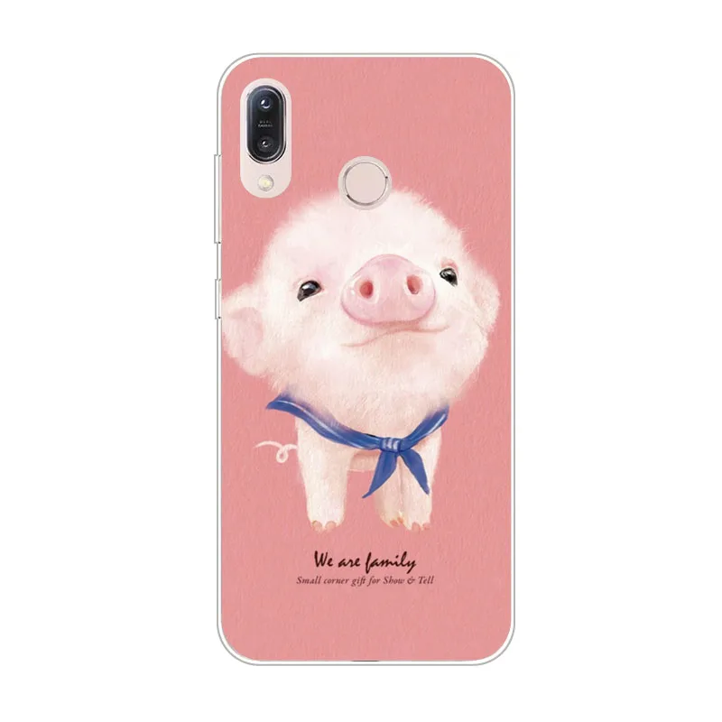 For asus ZenFone Max M2 ZB633KL Case Silicon panda cartoon Painting Soft TPU Back Cover for protect Phone cases |