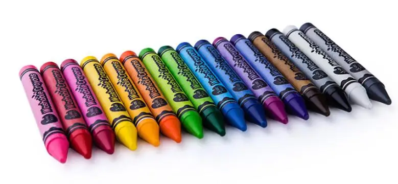 

16-color Washable crayon set Safe and non-toxic crayons for children