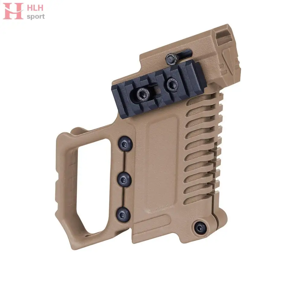 Тактическая часть Glock кобура для ружья аксессуары набор адаптеров пистолета 17 18 19