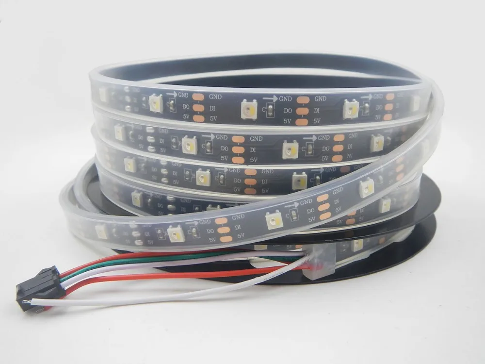 MOKUNGIT 5 м DC5V SK6812 RGBW гибкая светодиодная лента RGB + Теплый Холодный белый WS2812B 30