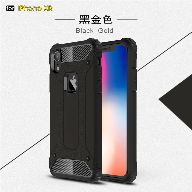 Чехол для iPhone XR чехол из ТПУ и поликарбоната защитный чехол-бампер Apple 6 1'' |