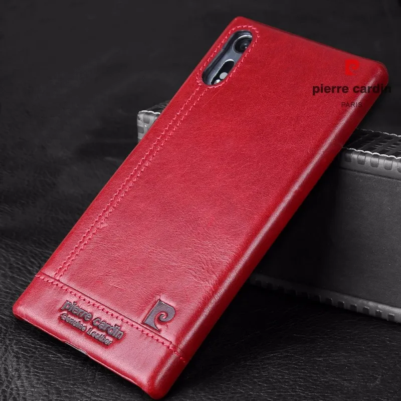 Чехол для Sony Xperia XZ, Роскошный Жесткий чехол из натуральной кожи для Sony Xperia XZ F8331 XZ, двойной телефон, чехлы