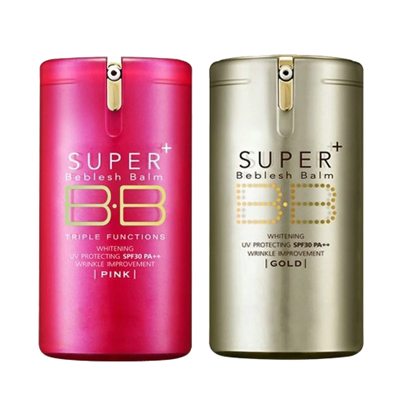 Hot Gold Pink Barrels Super Beblesh Balm BB Cream korean the pore professional primer Concealer foundation sunscreen SPF30 PA++ |