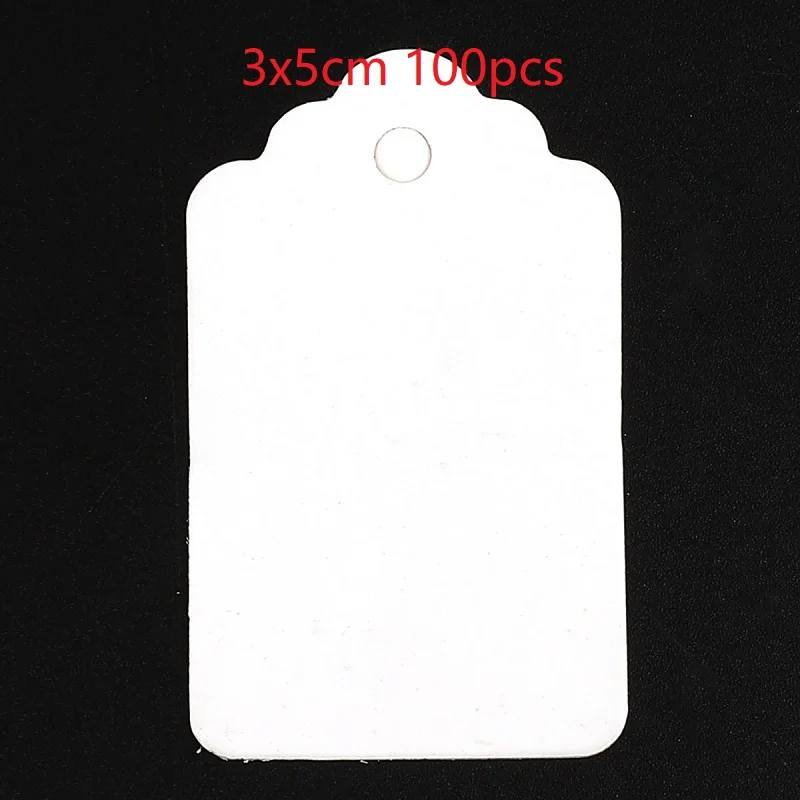 3x5cm 100pcs 50-100 шт. DIY этикетки из крафт-бумаги Винтаж Свадебные Декоративные Бирки гребешок этикетка чемодан Свадебные украшения для столовый Багаж Метки - Цвет: 3x5cm 100pcs