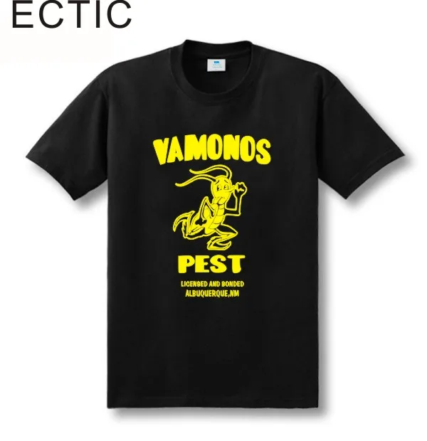 

2020 новый стиль принт vamonos вредители во все тяжкие забавные мультяшные летние мужские футболки с коротким рукавом