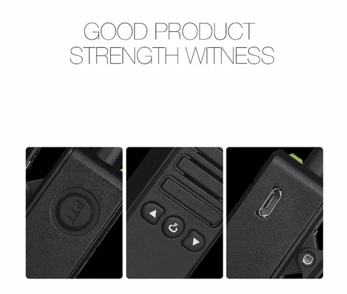 2 Вт Прочный UHF мини двухстороннее радио карманный размер дети Walkie Talkie T-M3 цвет Woki Toki Henglida