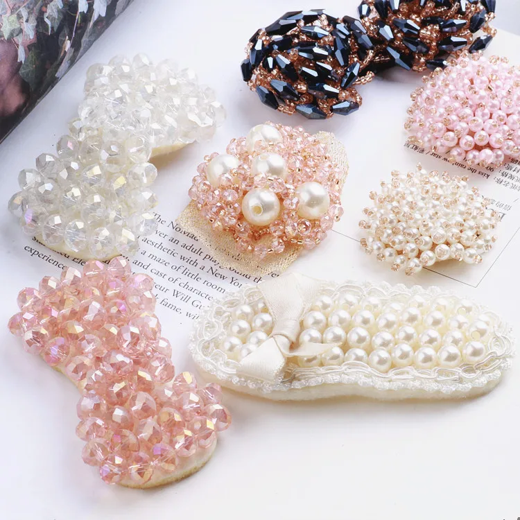 2017 новый стиль 20 шт./лот жемчуг/горный хрусталь украшения ручной работы