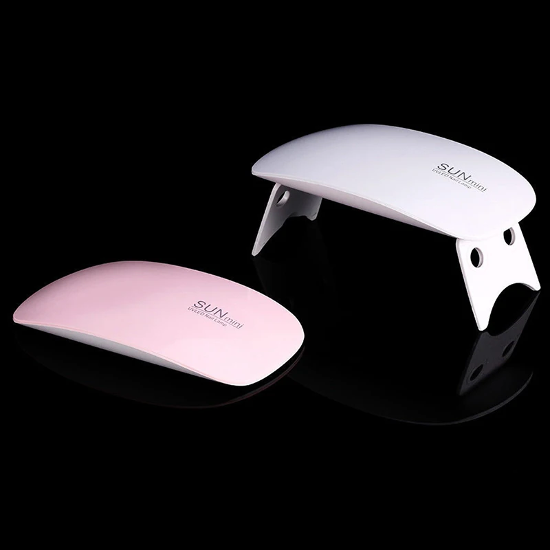 Сушилка для ногтей светодиодная УФ SUN Mini 6W Light Портативная на основе гель лака