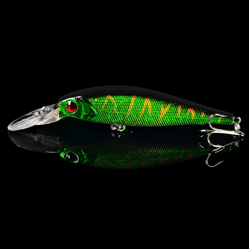 VALHALLA 1Pcs/Lot 10.1 cm 9.4 g Fishing Lure Minnow Hard Bait with Hooks Tackle 3D Eyes Wobblers Crankbait | Спорт и развлечения
