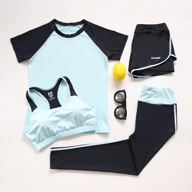 Новый большой Размеры 4xl Йога комплект костюм Для женщин спортивные Наборы для