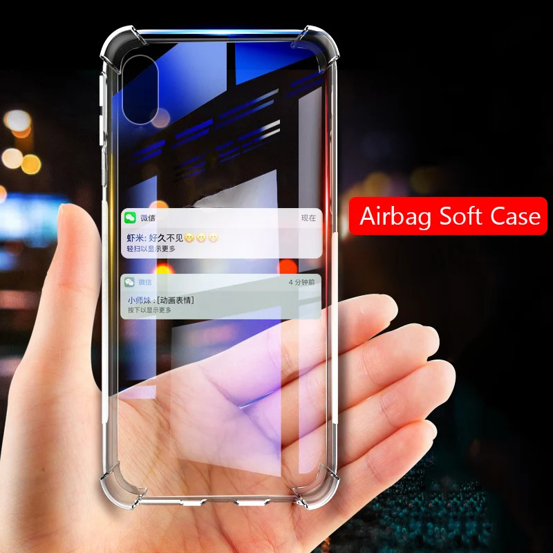 Чехол Lainergie для Xiaomi Redmi 7A подушка безопасности супер защита мягкая прозрачная